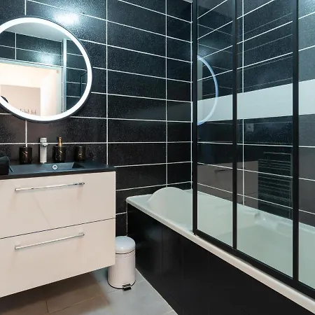 Apartment Le Stella - Hypercentre Garage Gratuit Wifi Netflix Amazon Prime Proche Parc Tete D'or Villeurbanne